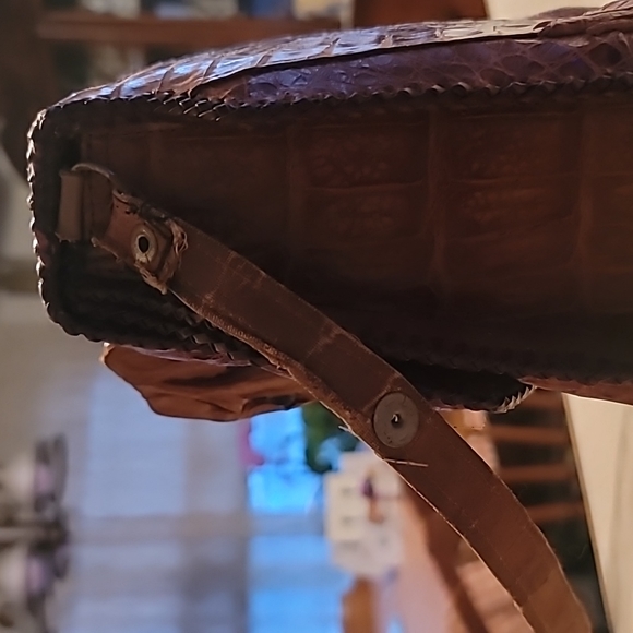 Genuine Alligator Vintage 1950's Bag - Picture 6 of 11